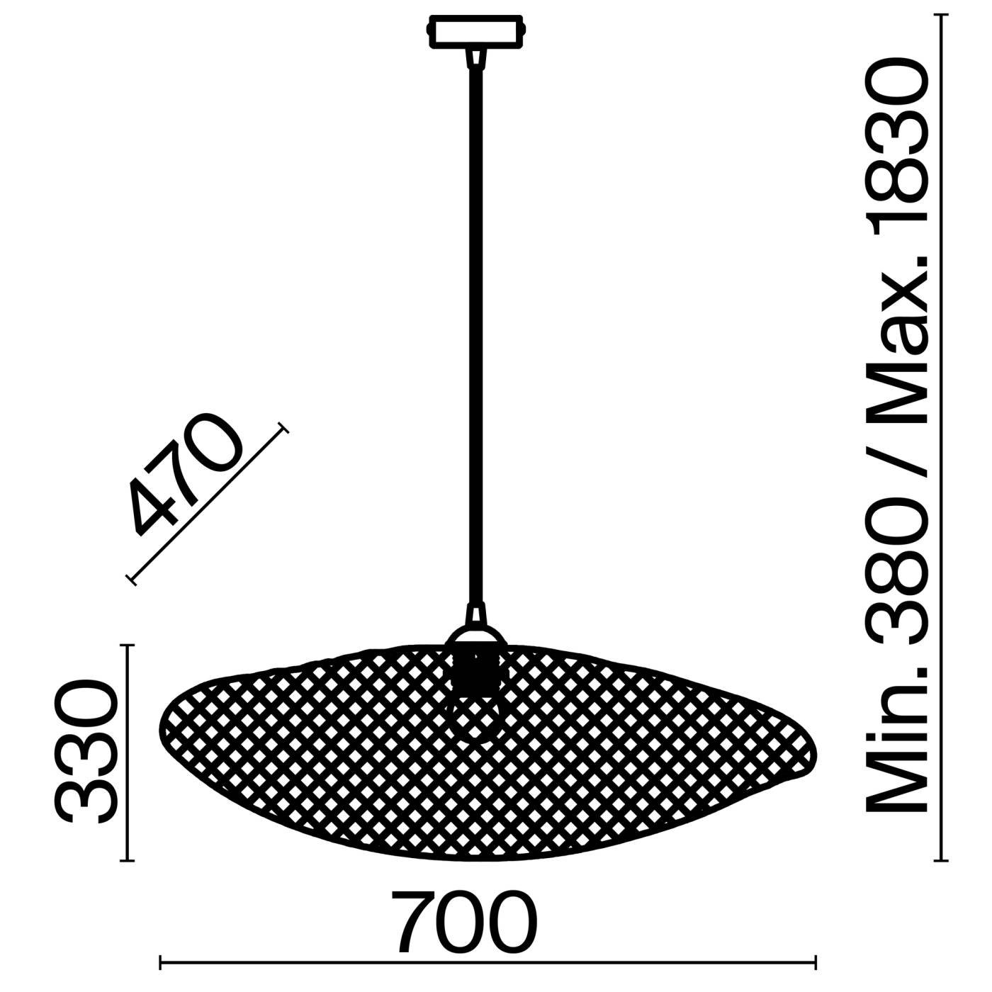 Светильник подвесной Freya Wavy FR5243PL-01BR9