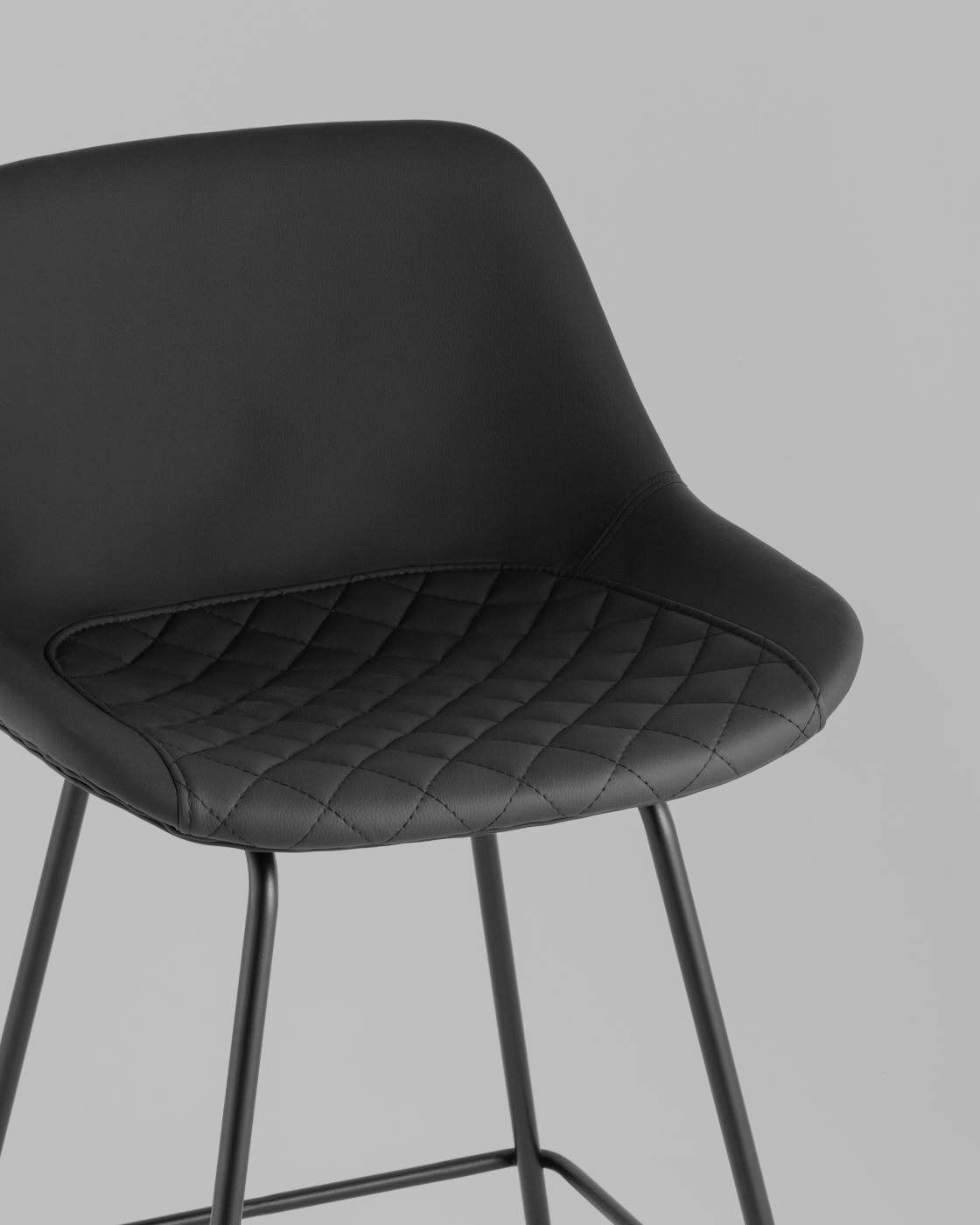 Полубарный стул Stool Group AV 463-H/bl-9005(PP)