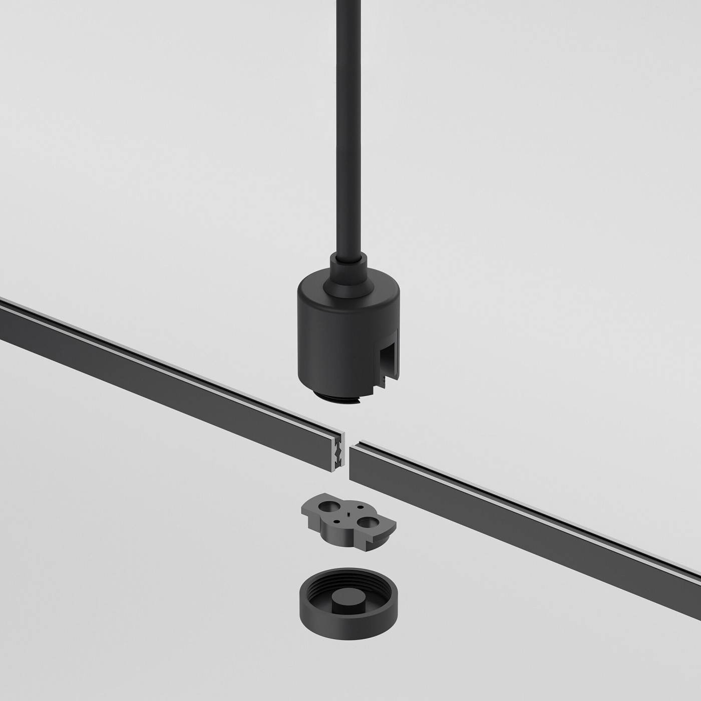 Декоративная стойка с коннектором Elektrostandard Esthetic Magnetic Декоративная стойка с коннектором h545mm MEDIUM 85152/00