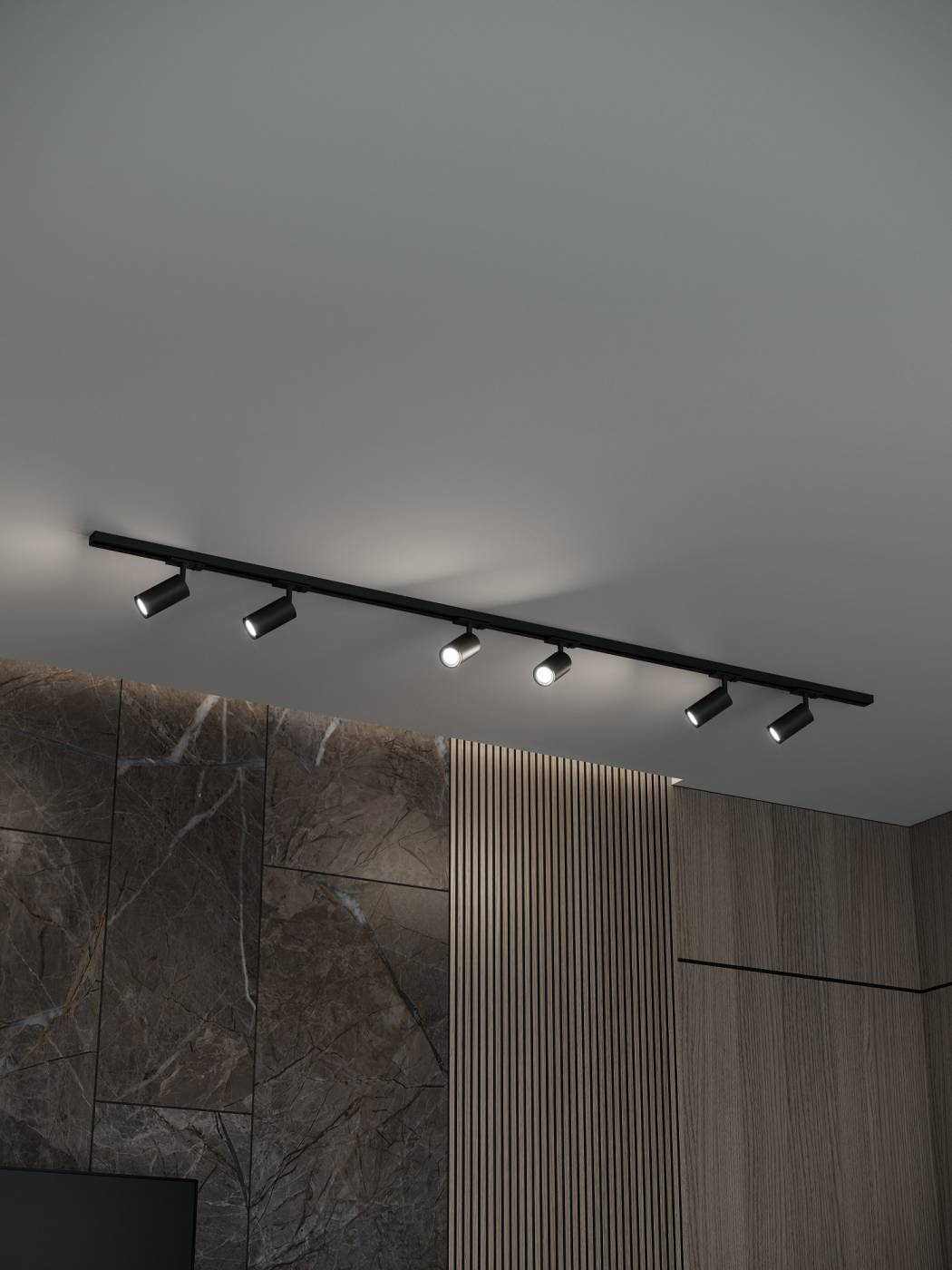 Трековая система Skylite №3 Hesby Lighting HSBL_kompl_S003_NI2B4K