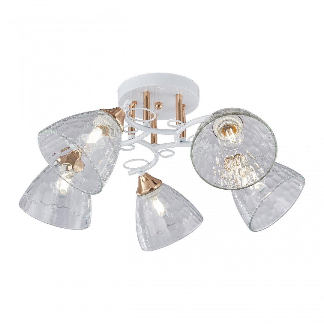 321395/5A WH+FG Потолочная люстра Arte Milano AMALFI 321395/5A WH+FG