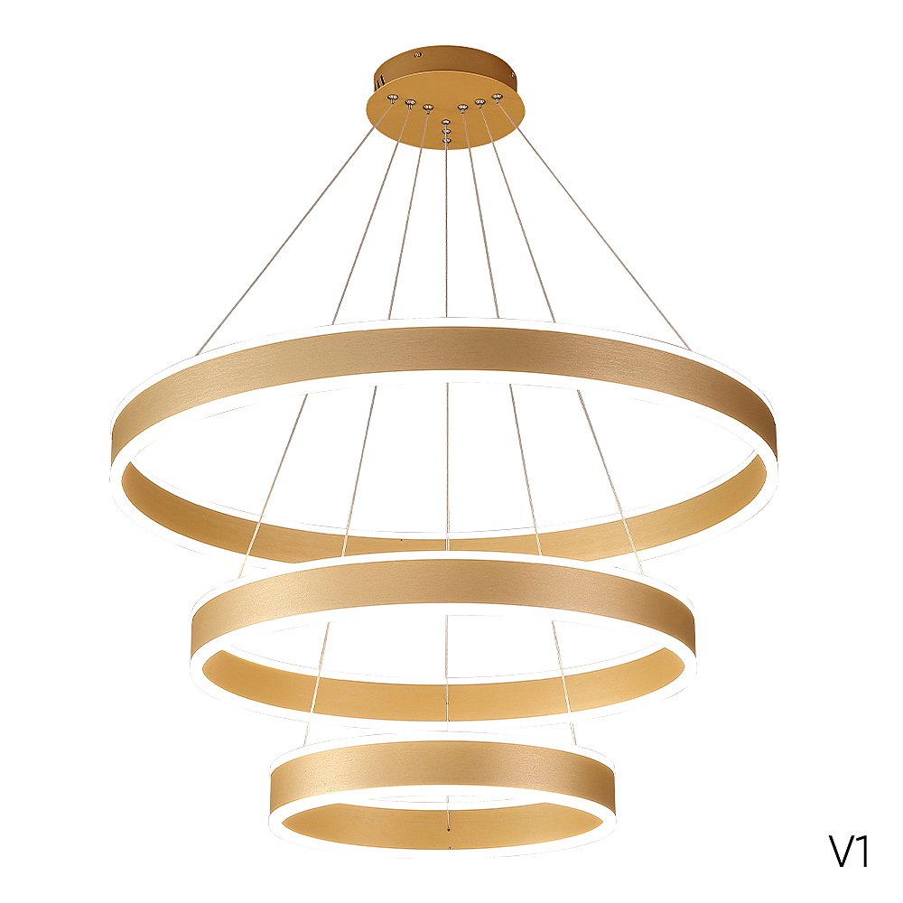 Подвесная люстра Crystal Lux Muchos MUCHOS SP158W LED GOLD