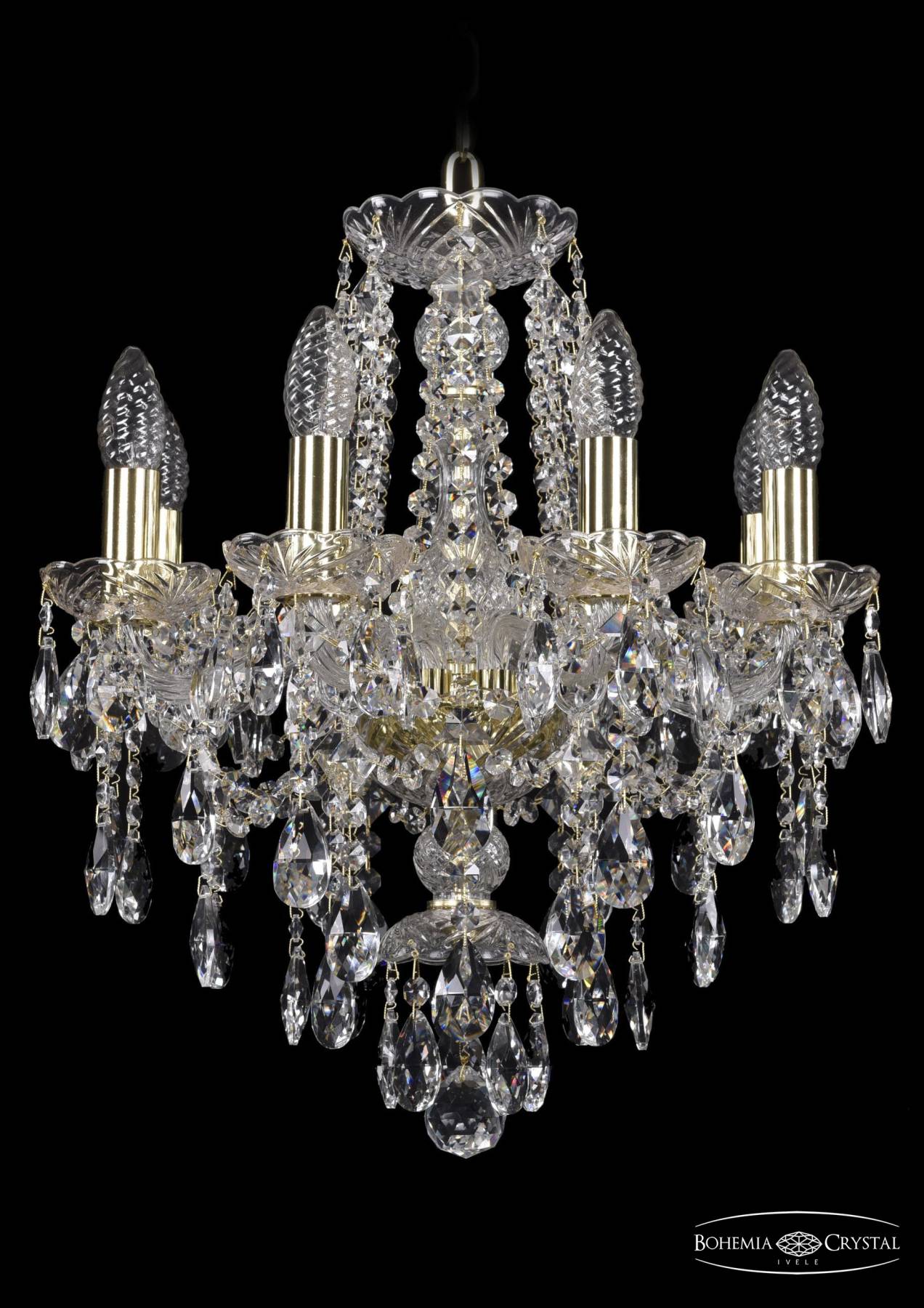 1415/8/141 G Подвесная хрустальная люстра 1415 Bohemia 1415/8/141 G
