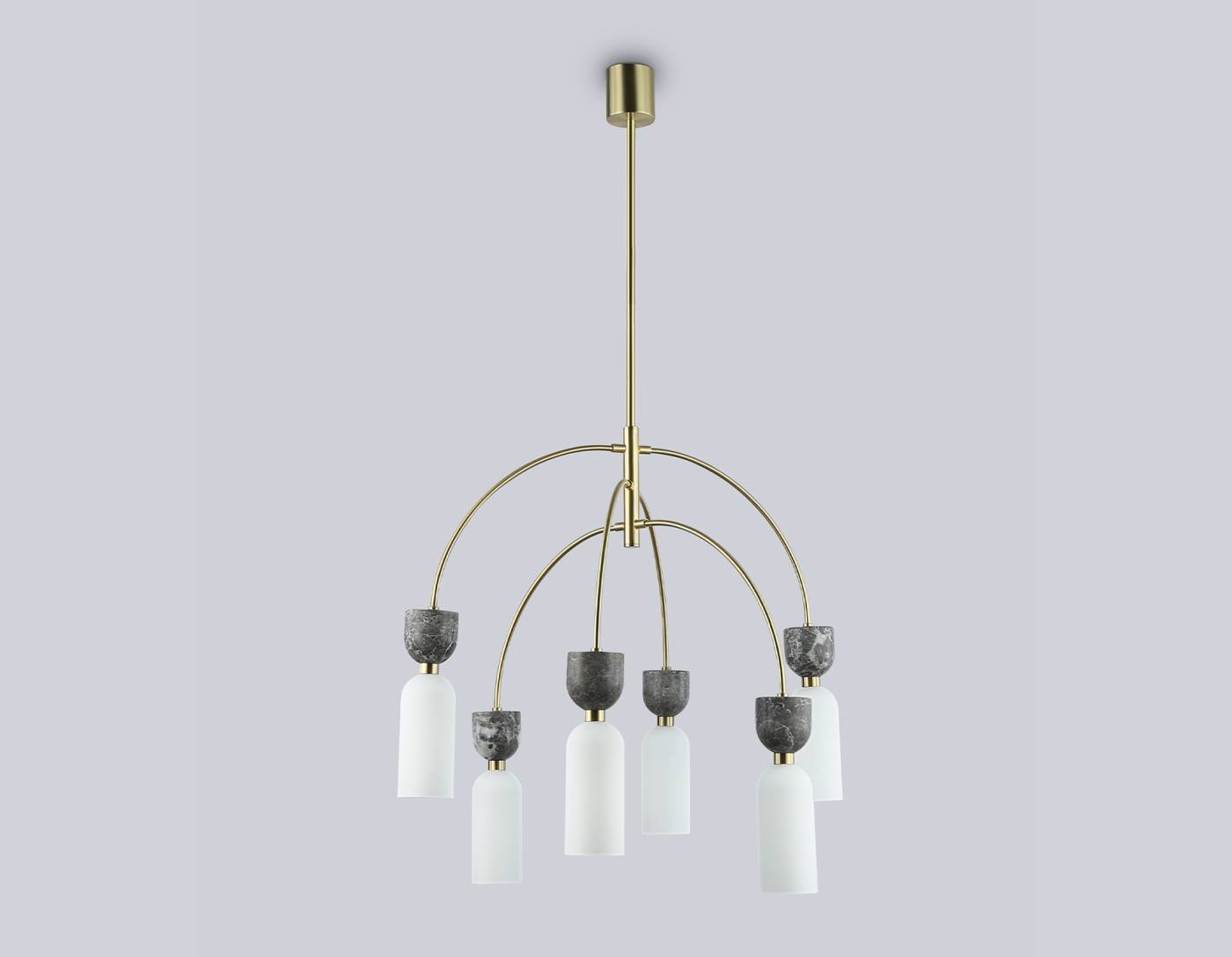 Люстра на штанге Ceramo Modern Ambrella LH53333