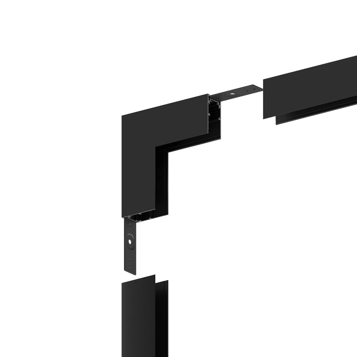 Коннектор внутренний угловой для накладного шинопровода Hesby Lighting ElDeko HSBL_0054_1