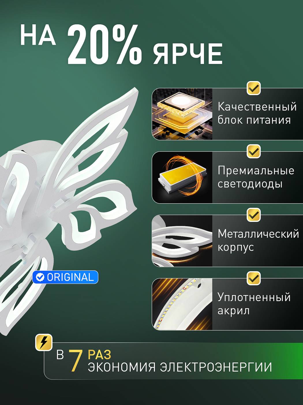 LED SMART 84020 Потолочная люстра Natali Kovaltseva Sand Ii LED SMART 84020