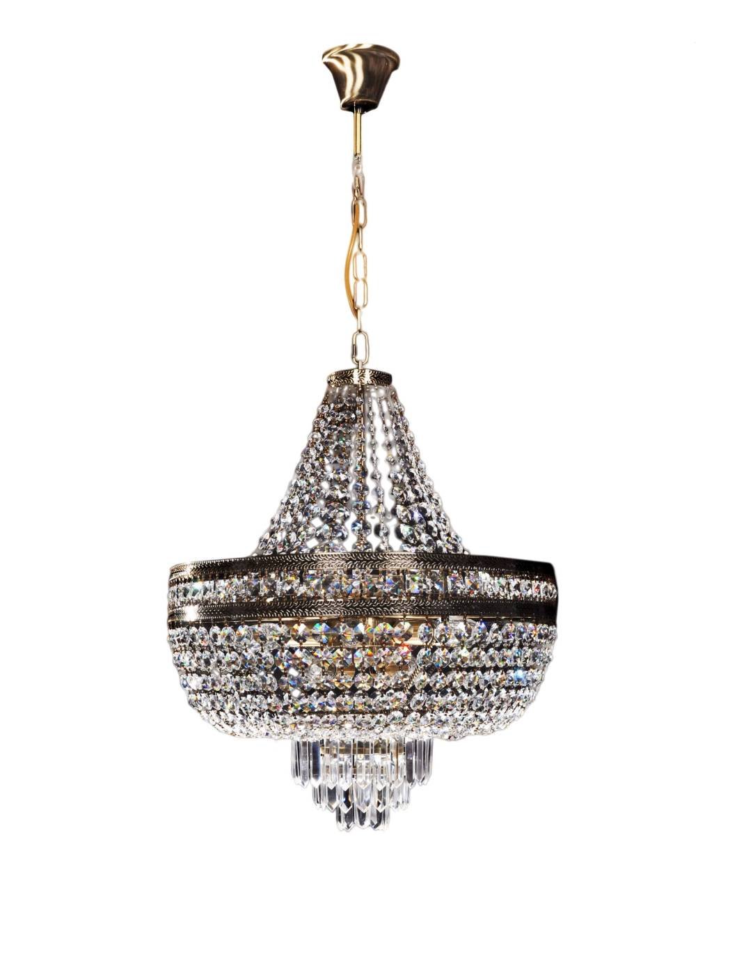 Подвесная хрустальная люстра Belladoria Lumina Deco LDP 10171