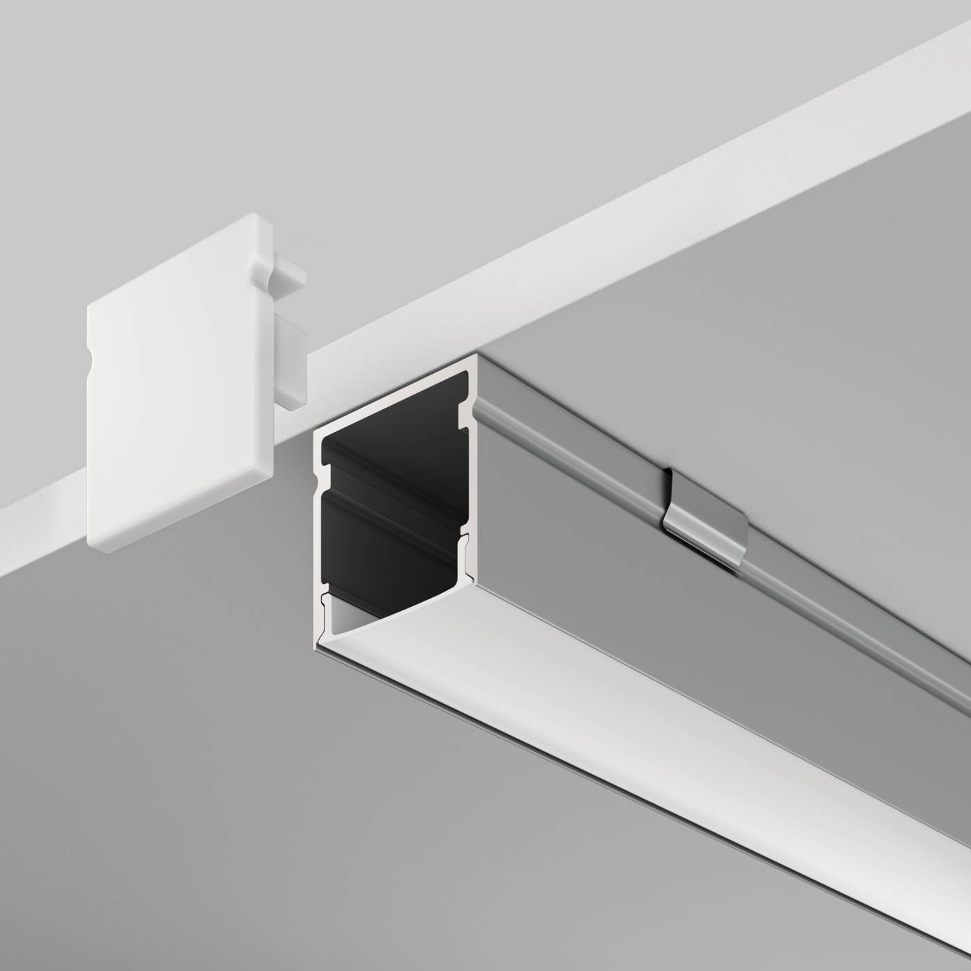 ALM-2020-S-2M Алюминиевый профиль накладной 20x20 Maytoni Алюминиевый профиль ALM-2020-S-2M