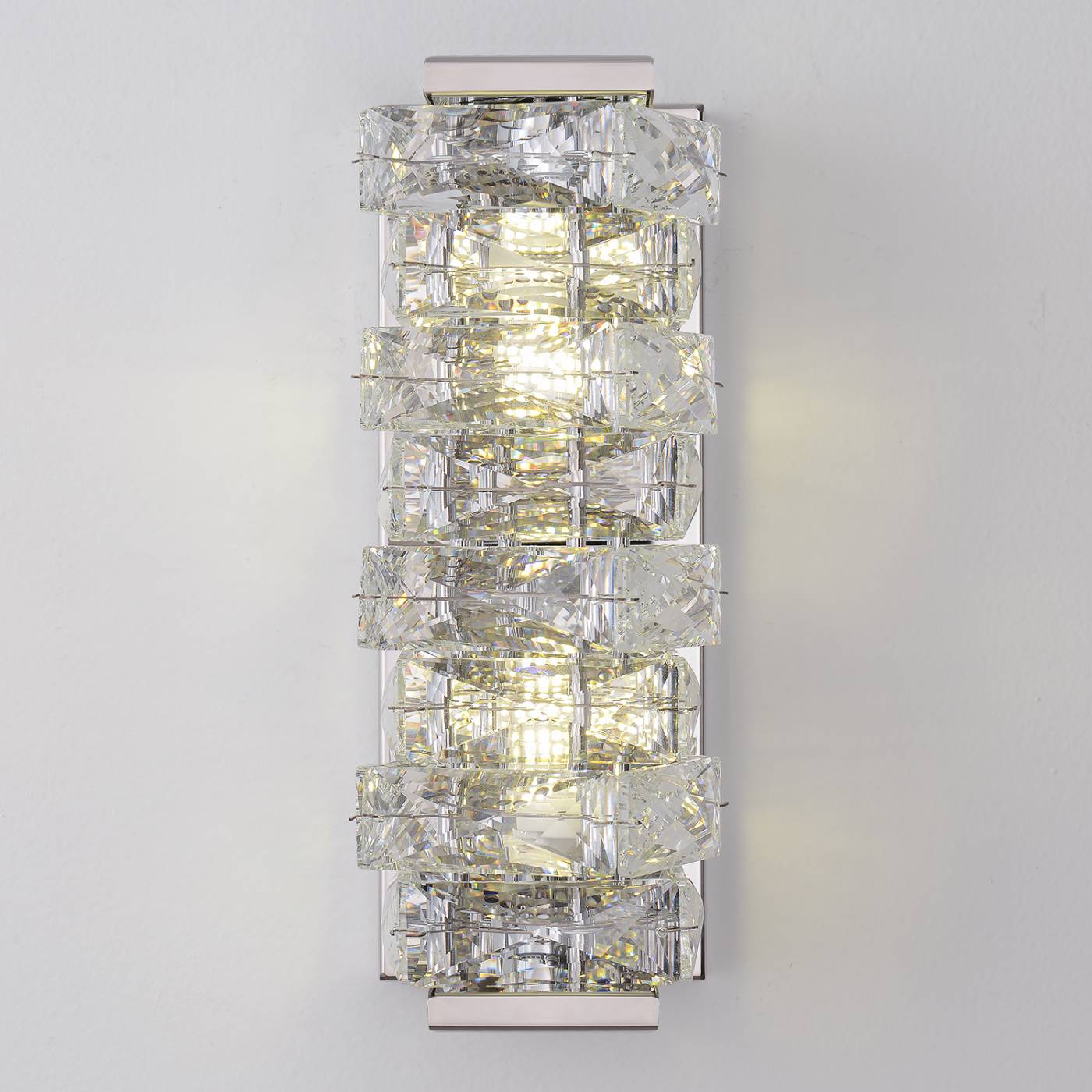 ROLANDO AP2 CHROME Бра настенное ROLANDO Crystal Lux ROLANDO AP2 CHROME