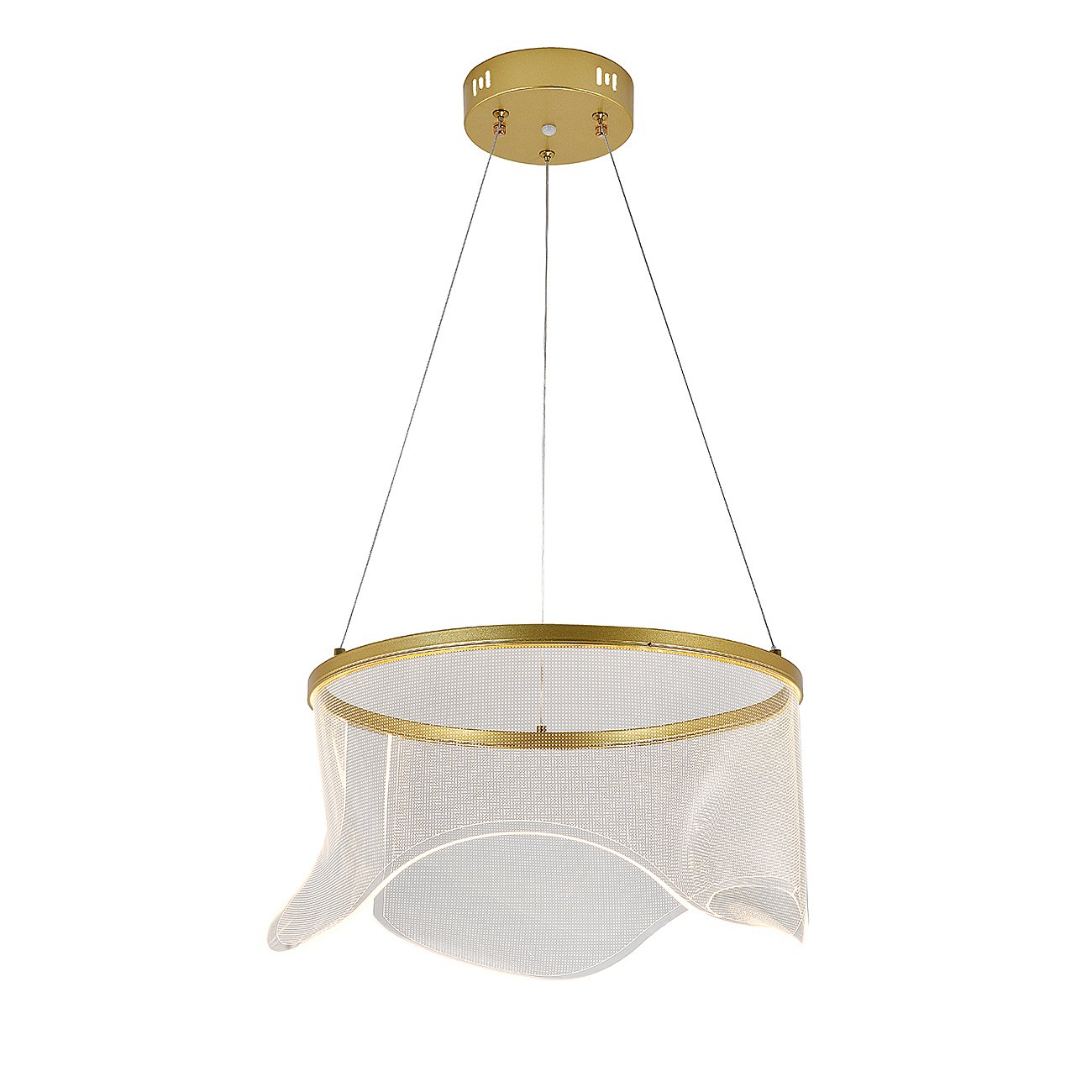 V000164L Подвесная люстра Indigo Veletta V000164L 14029/1P Gold