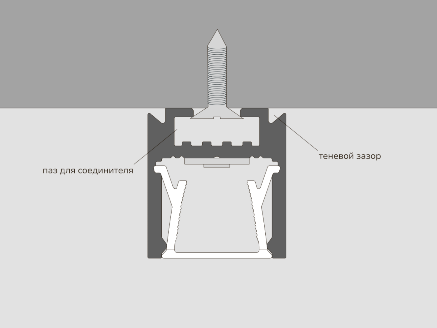 00-00040763 Профиль Комплектующие SWG LUMKER 00-00040763