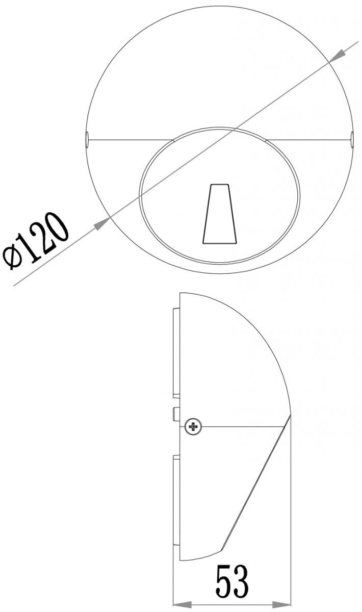 731111 Уличный настенный светильник Deko-Light 731111