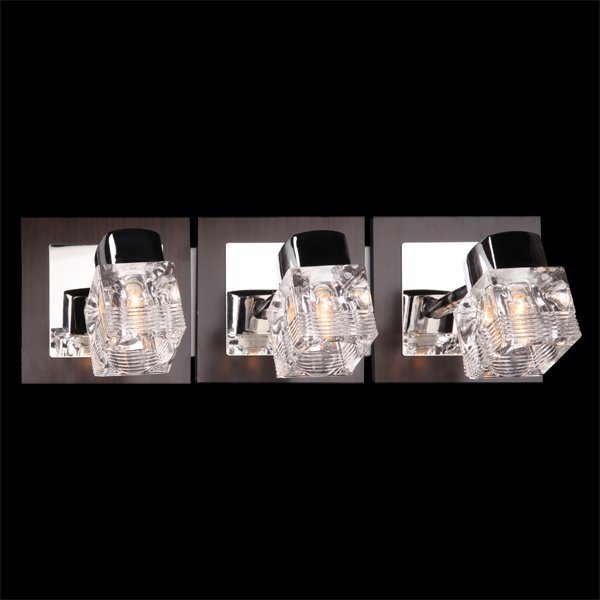 Светильник спот Eurosvet 20140 20140/3 хром/венге