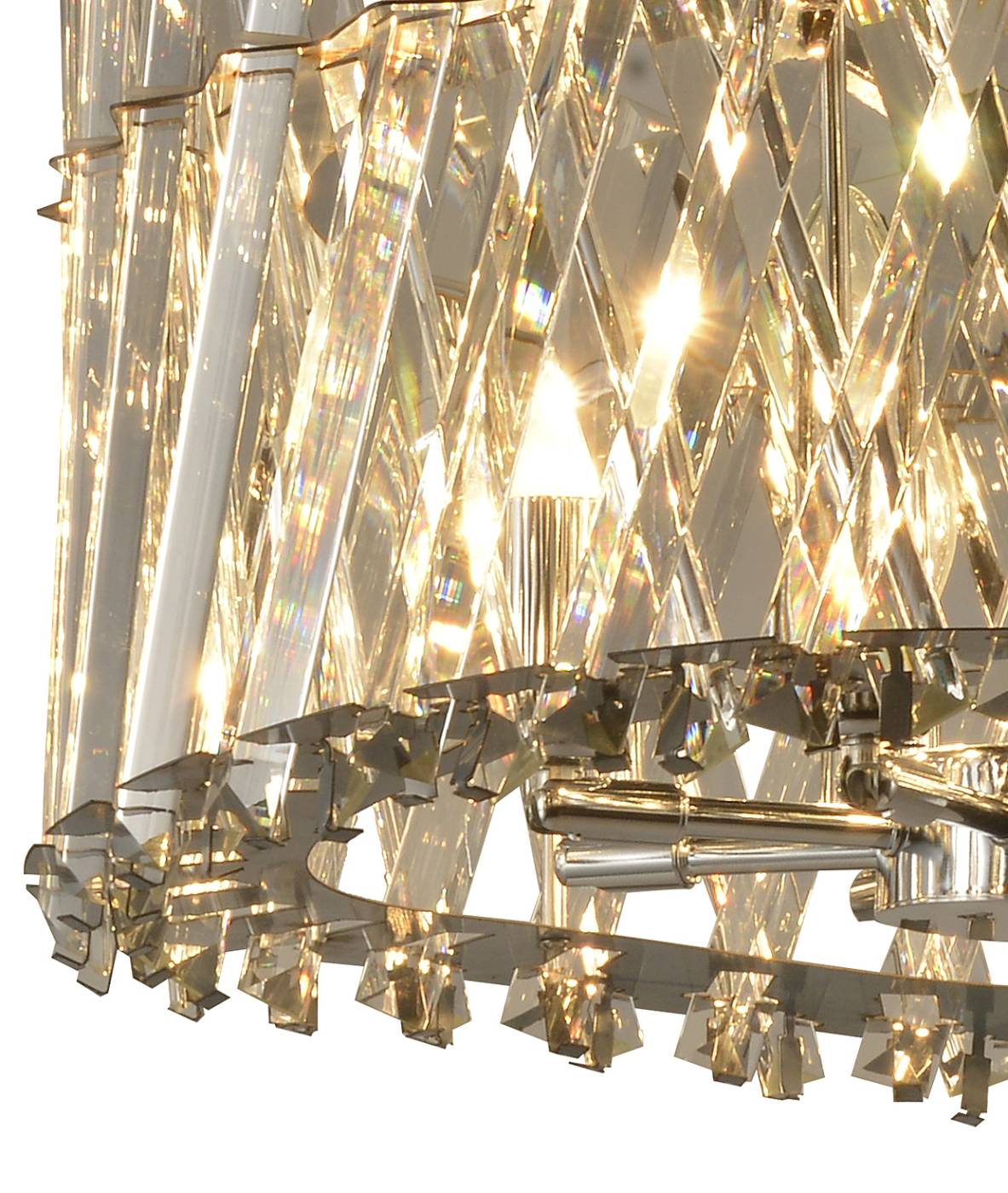 CROWN 81434/8C CHROME Подвесная люстра Natali Kovaltseva Crown CROWN 81434/8C CHROME