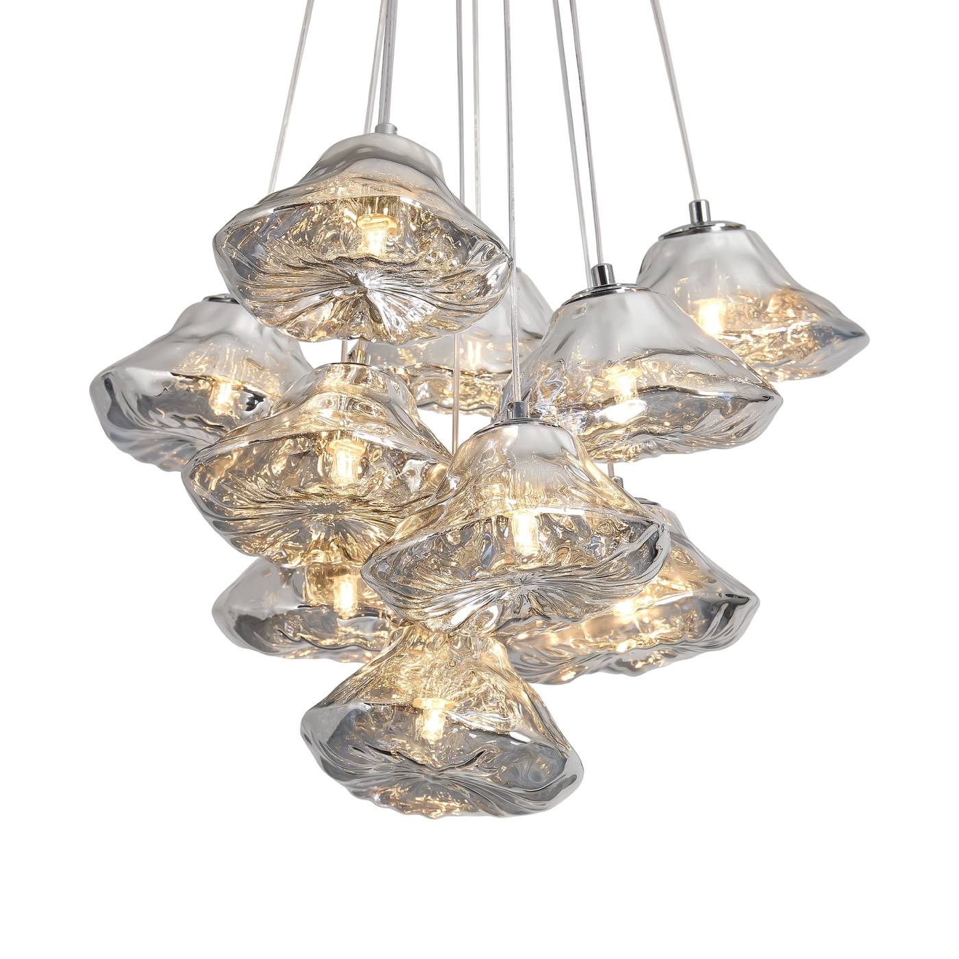FR5488PL-10CH Светильник подвесной Freya Eatery FR5488PL-10CH