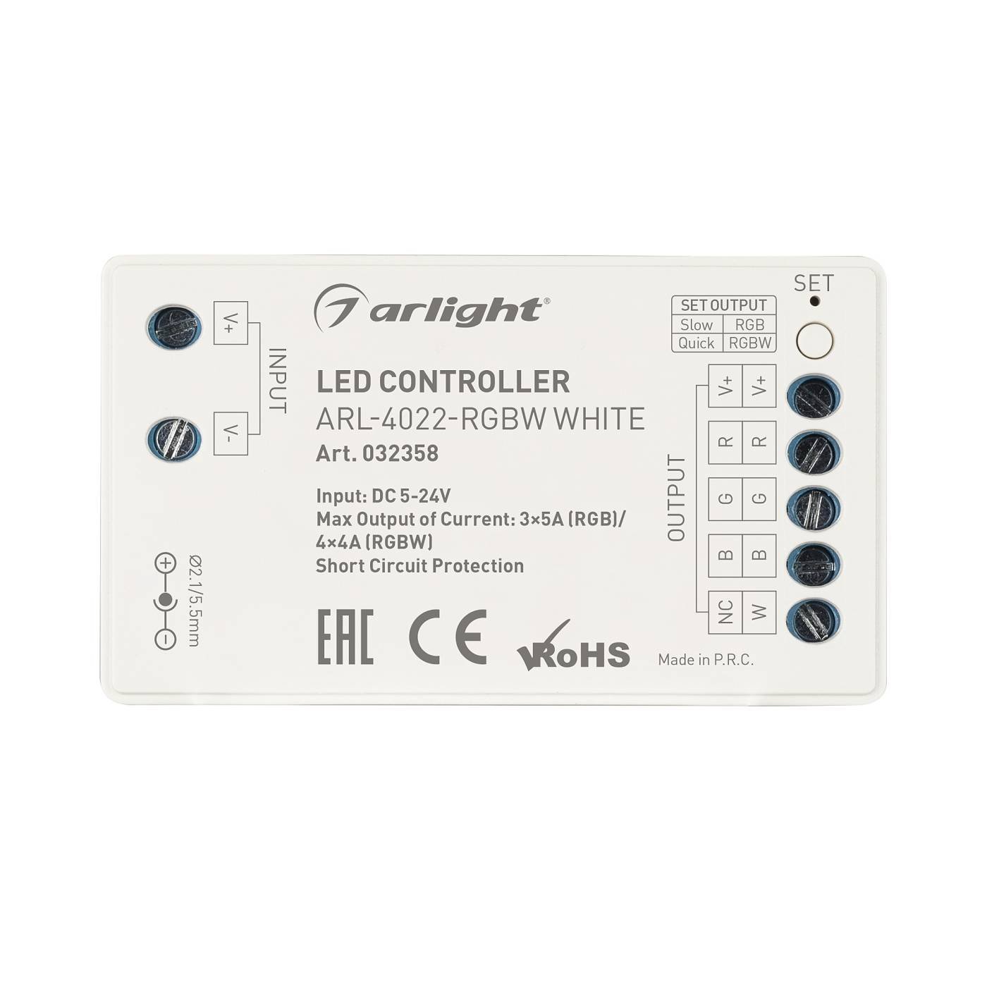Контроллер для светодиодной RGB/RGBW ленты (ШИМ) Arlight 032358