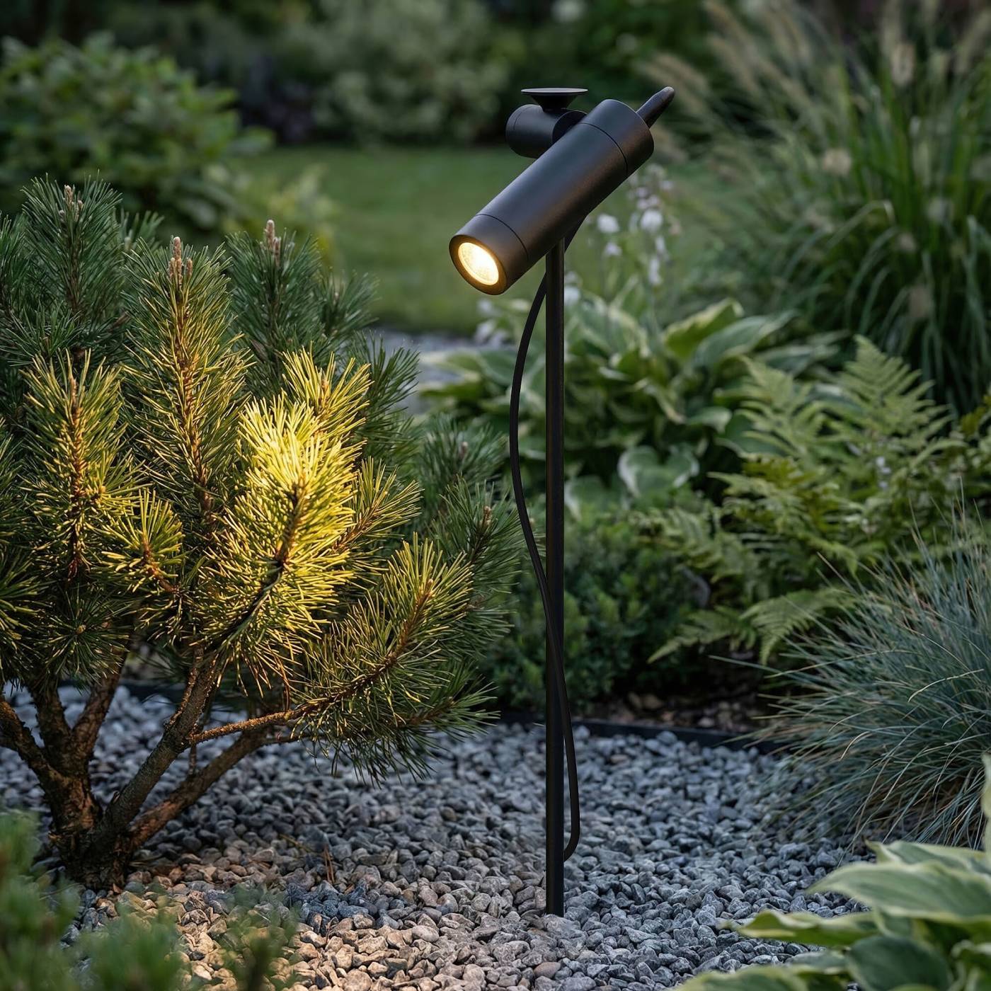 Грунтовый светильник Elektrostandard Covert Covert (35173/S) 3000K черный