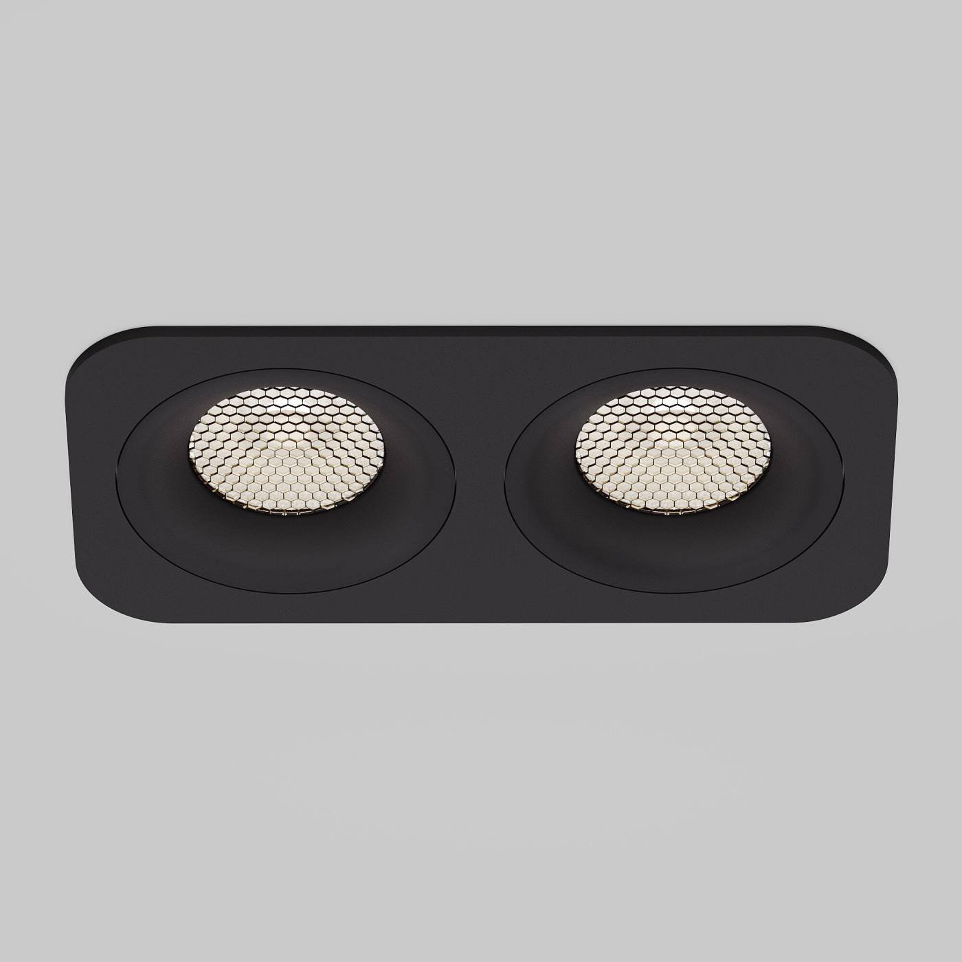 15277/LED 20W 4000K черный IP44 Встраиваемый светильник Elektrostandard Tetro 15277/LED 20W 4000K черный IP44