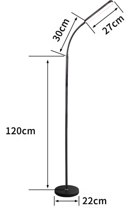 Торшер 00089-0.6-01 BK