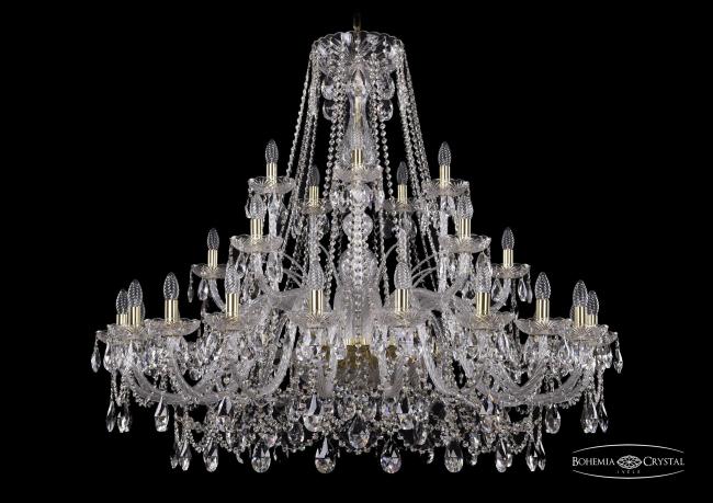Подвесная хрустальная люстра 1411 Bohemia 1411/20+5+5/460 G