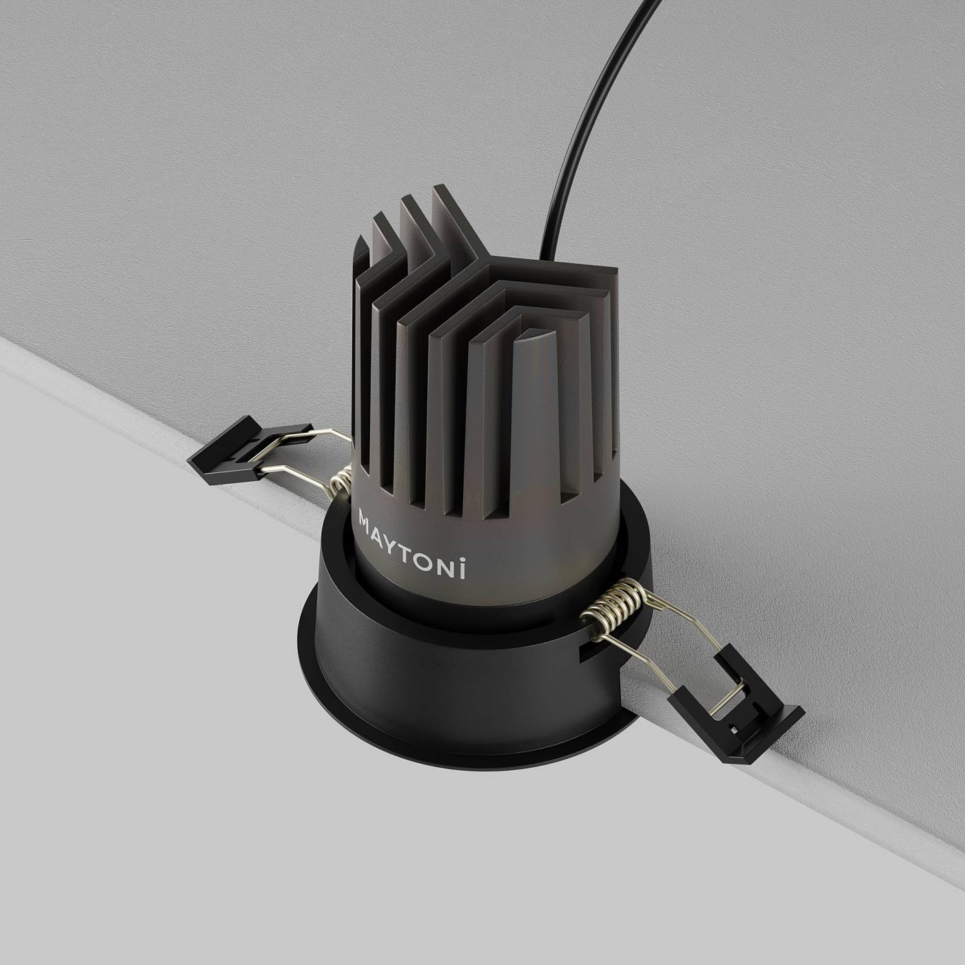 Встраиваемый светильник Maytoni Dip DL117-15W-3K-B