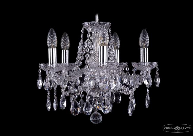 Подвесная хрустальная люстра 1413 Bohemia 1413/5/141 Ni