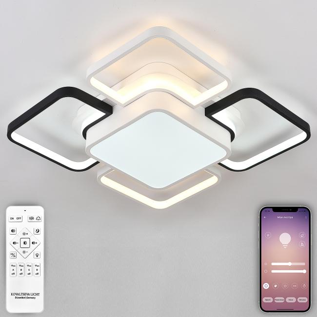 Потолочная светодиодная люстра LED Natali Kovaltseva 81038/8C