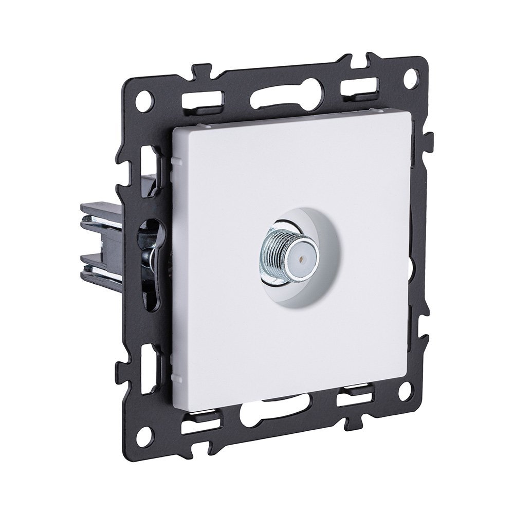 AS-020WH Розетка TV, белый Kollinger Asthetik AS-020WH