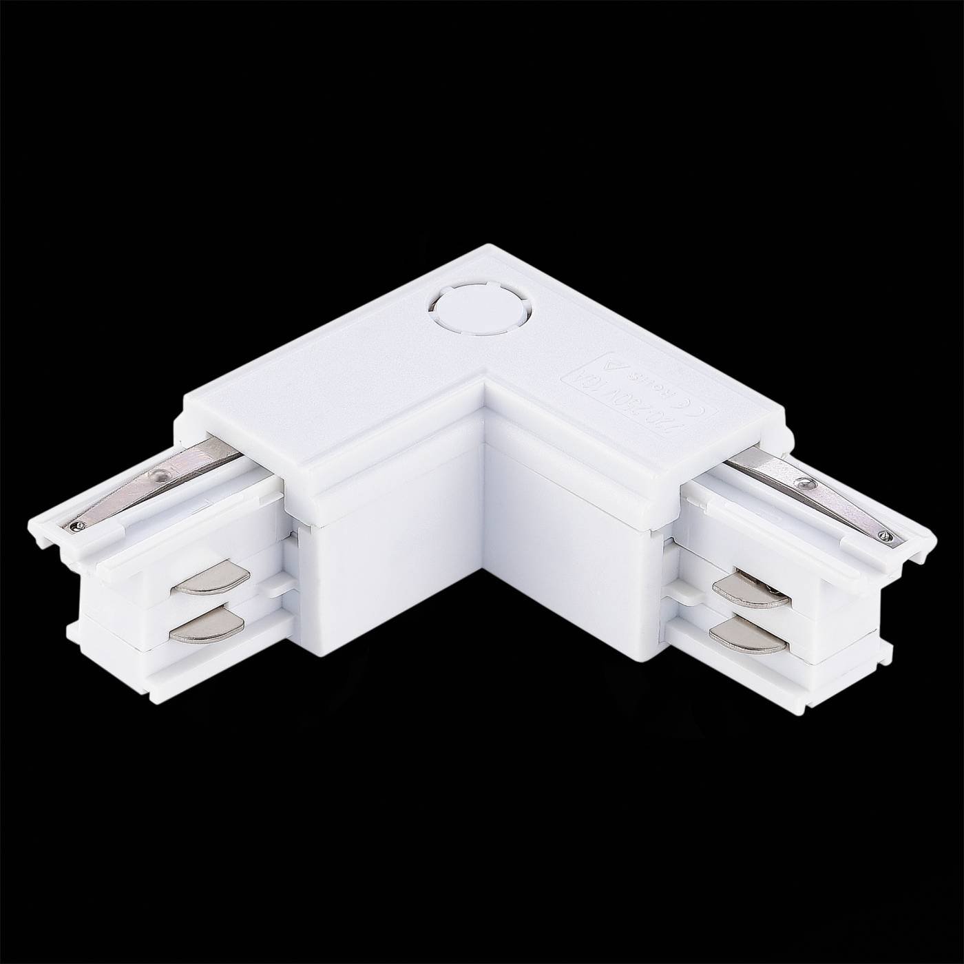 ST030.509.15L Угловой токоподвод левый для трехфазного шинопровода ST Luce Трехфазная трековая система ST030.509.15L