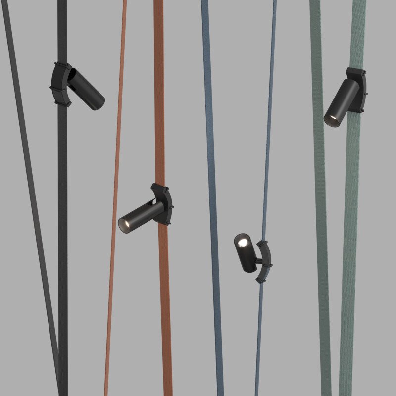 DK5546-BK Cветильник для трека-ремня Denkirs Belty Spot DK5546-BK