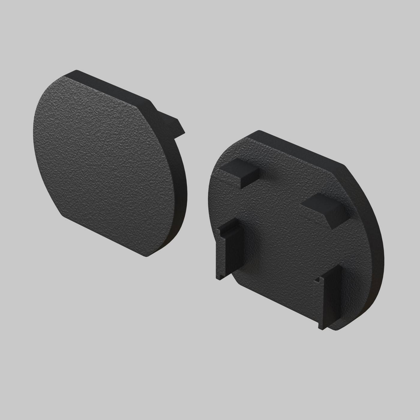 TRA172EC-R-11B Заглушка для круглового шинопровода Maytoni Accessories for tracks Basity TRA172EC-R-11B