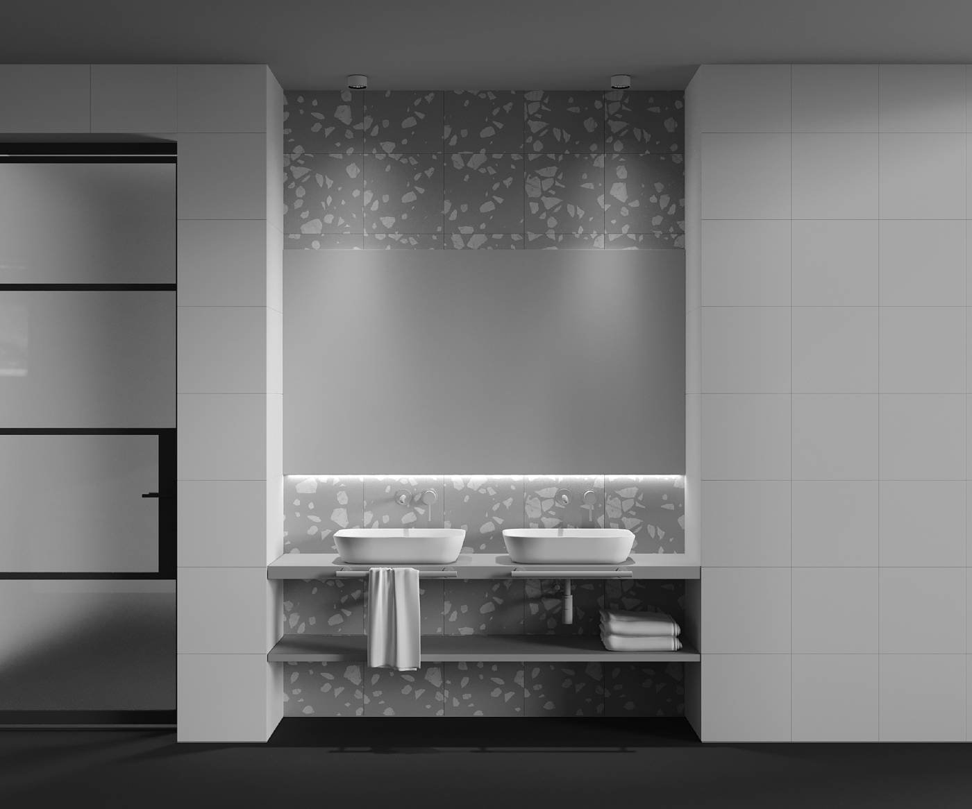 Накладной светильник Maytoni Glare C122CL-L7-3K-W