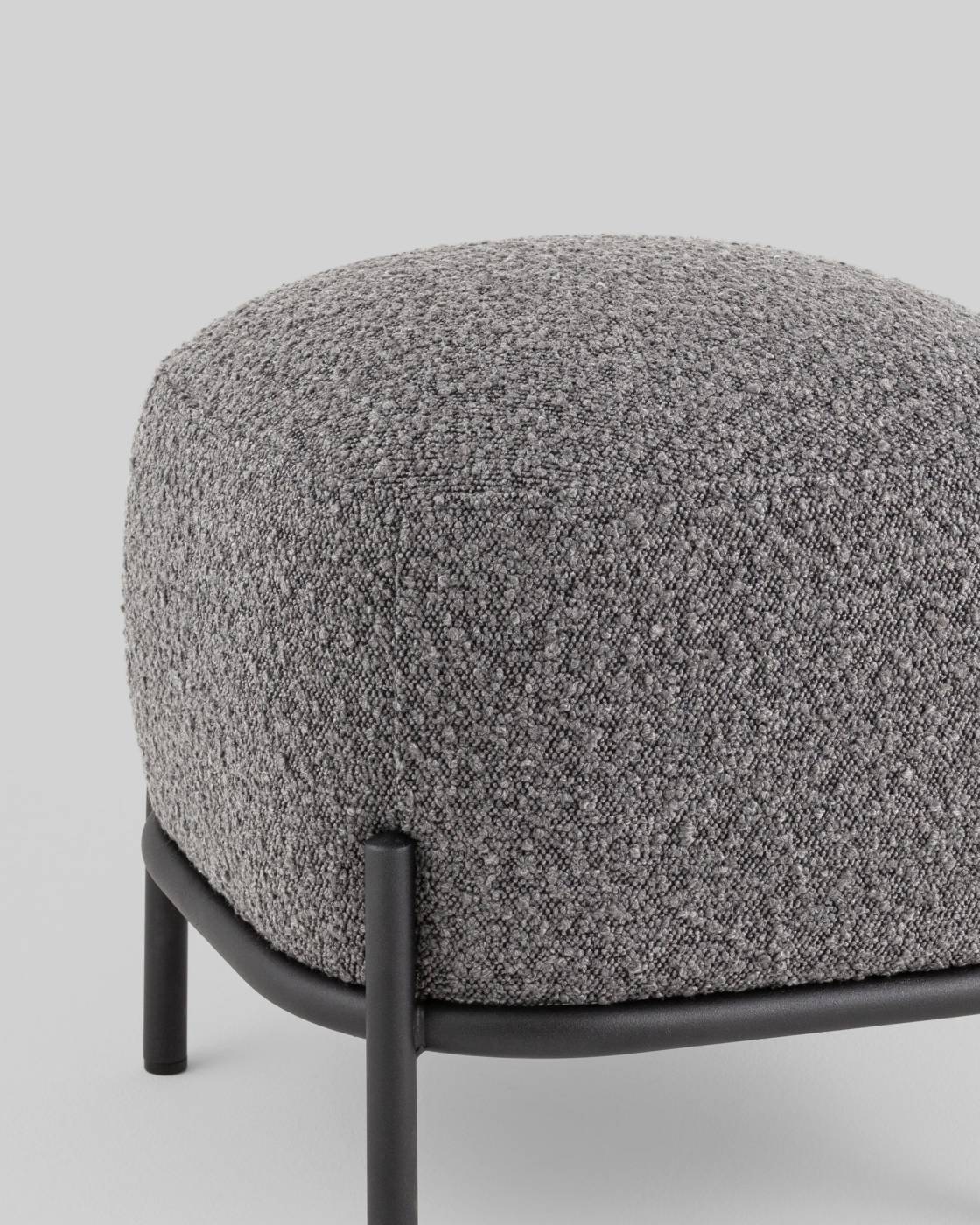 vd-pf-stone-tr-dg Пуфик Stool Group Стоун vd-pf-stone-tr-dg