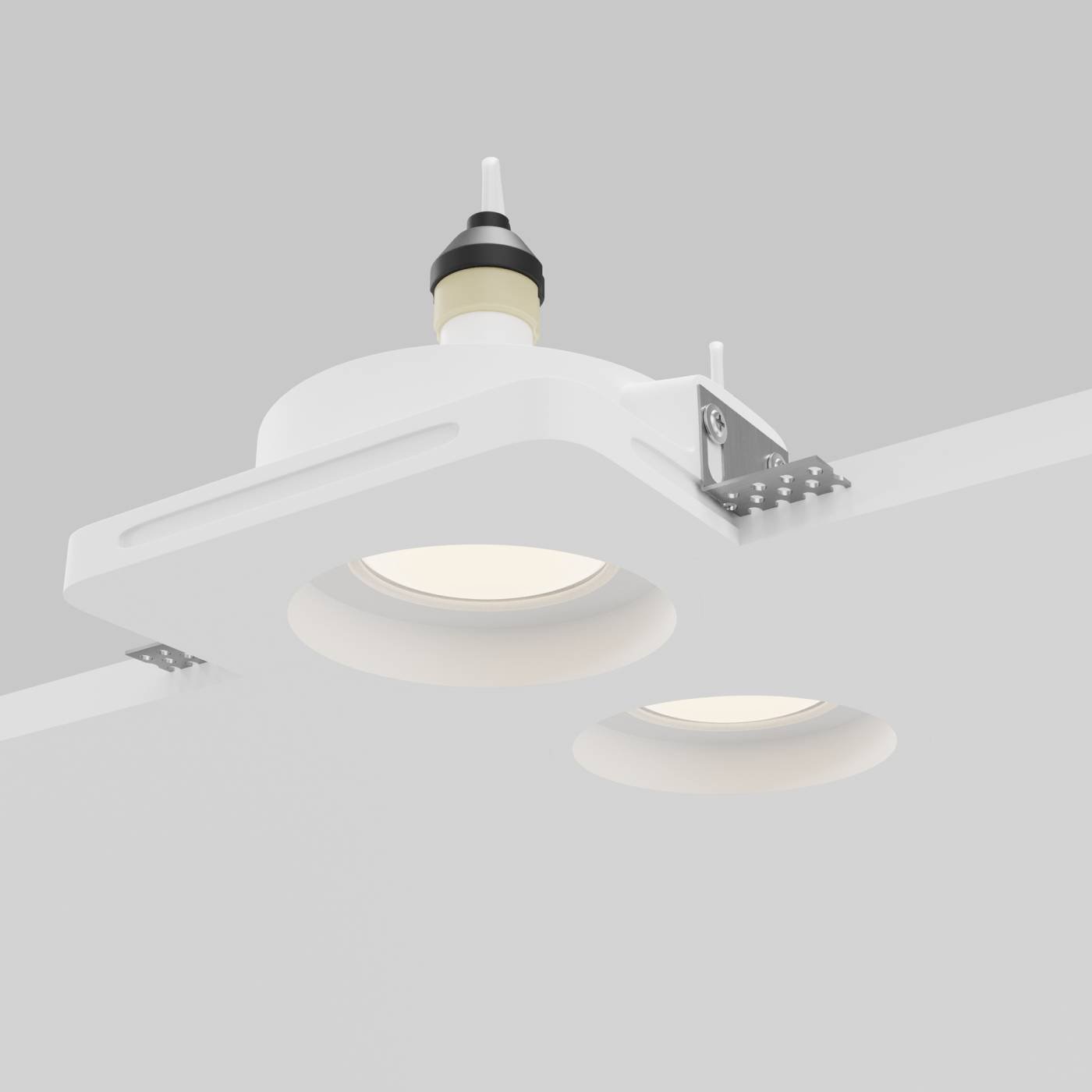 DL002-GU10-02-W Встраиваемый светильник Maytoni Gyps Modern DL002-GU10-02-W