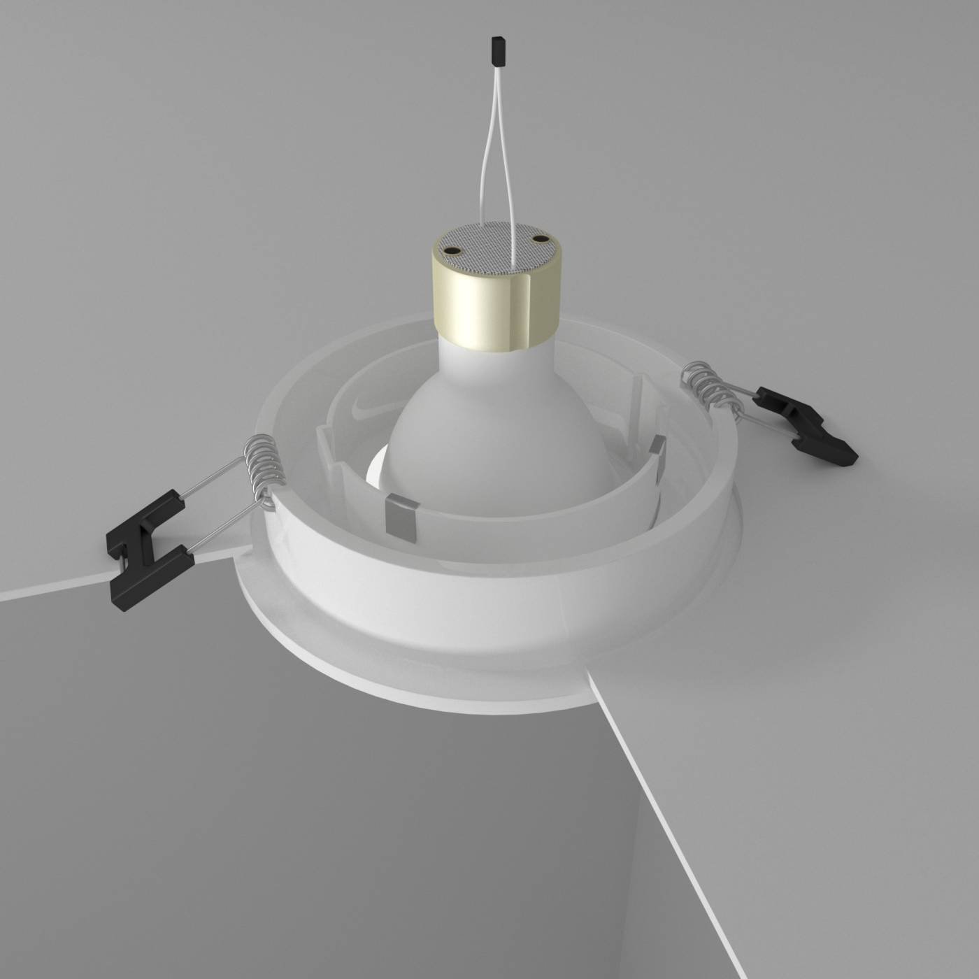 BL001R-W Встраиваемый светильник Interiorlight Atom BL001R-W