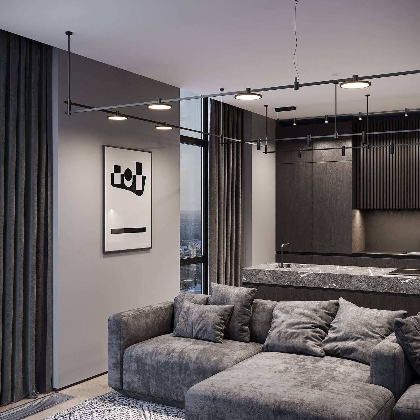 Декоративная стойка с коннектором Elektrostandard Esthetic Magnetic Декоративная стойка с коннектором h606mm MEDIUM 85153/00