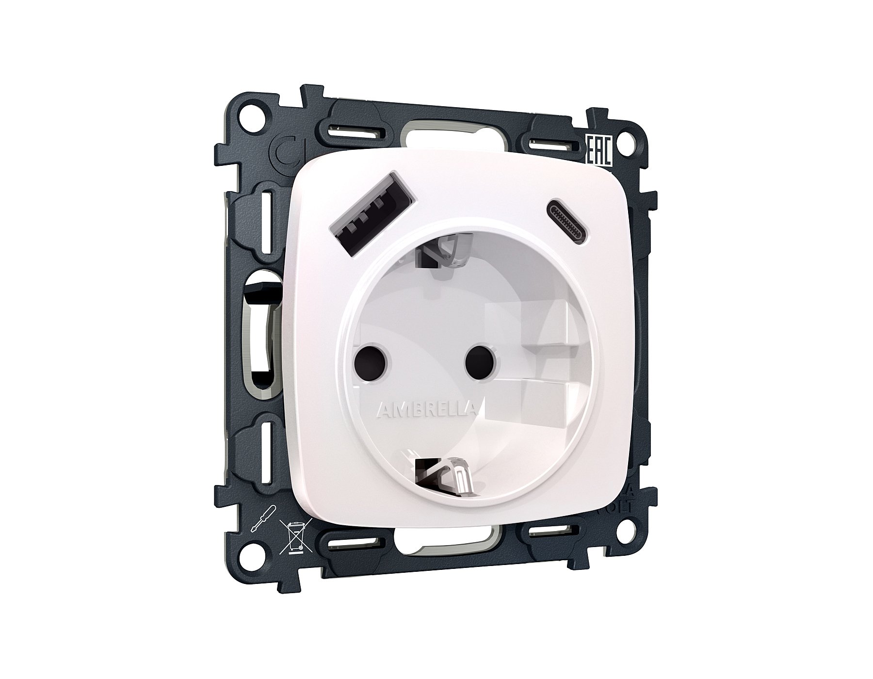 MO210010 Розетка Ambrella Volt OMEGA MO210010