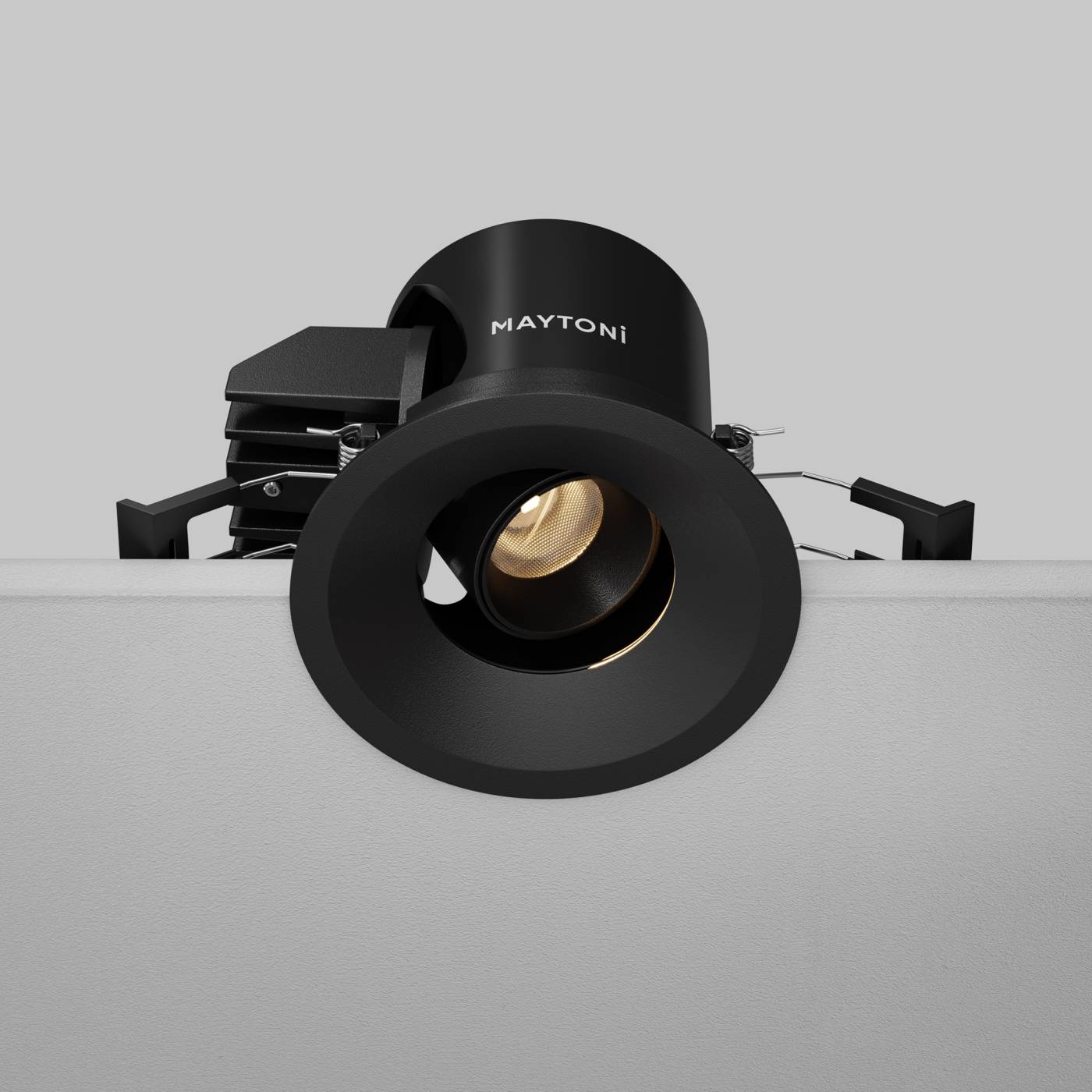DL127-8W3K-B Встраиваемый светильник Focus LED mini Maytoni DL127-8W3K-B
