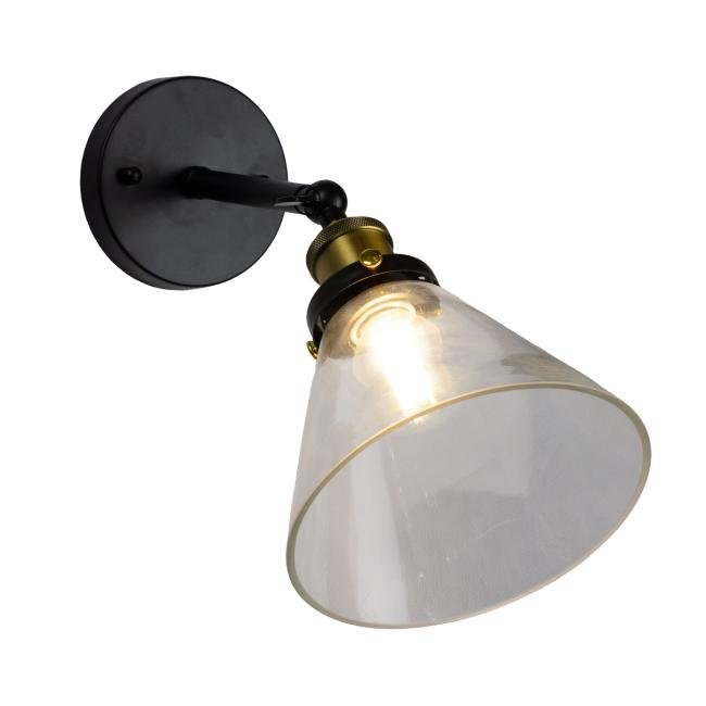 AM6056-1W BK+CL Настенное бра AM Group Am605 AM6056-1W BK+CL