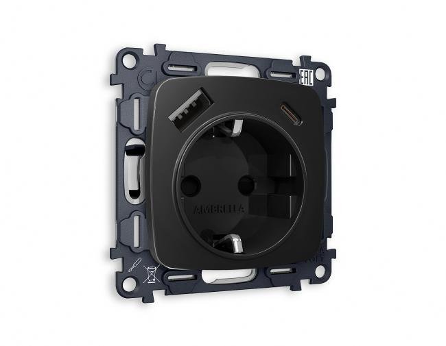 Розетка Ambrella Volt OMEGA MO810010