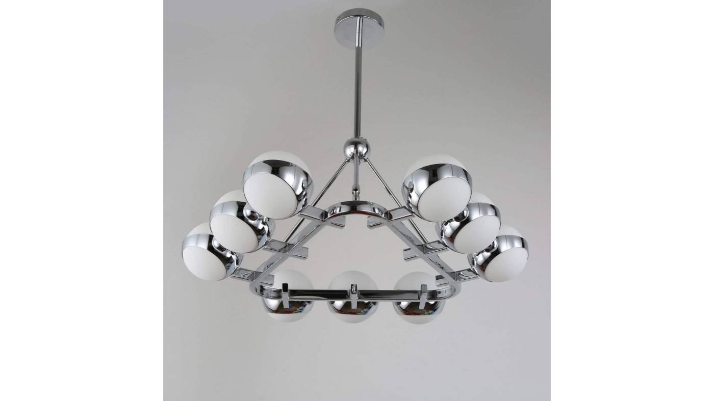 LDP 6038-9 CHR Потолочная люстра Lumina Deco Optimus LDP 6038-9 CHR
