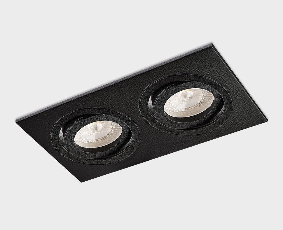 SAG203-4 black/black Встраиваемый светильник Italline SAG 03b SAG203-4 black/black