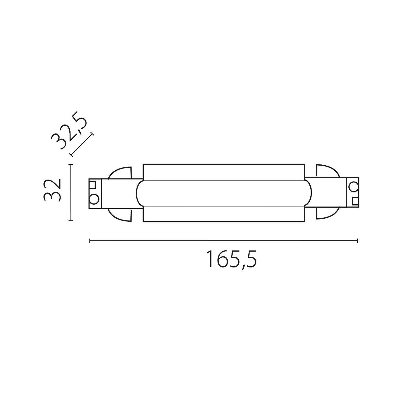 504186-FRPS Коннектор для шинопровода Lightstar Quattro 504186-FRPS