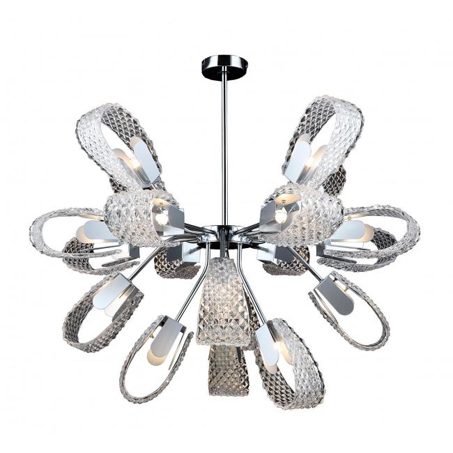 MD.2375-19-S-CH+BK Потолочная люстра IMEX Lafleur MD.2375-19-S-CH+BK