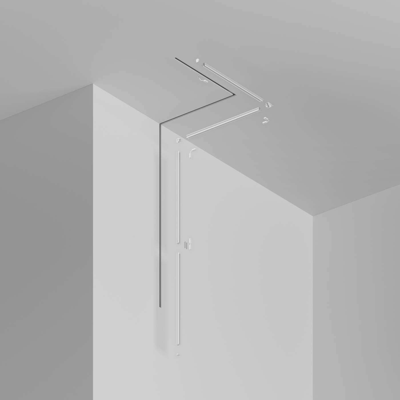 Шинопровод 2м Radity встраиваемый Maytoni Busbar trunkings Radity TRA084MP-12W