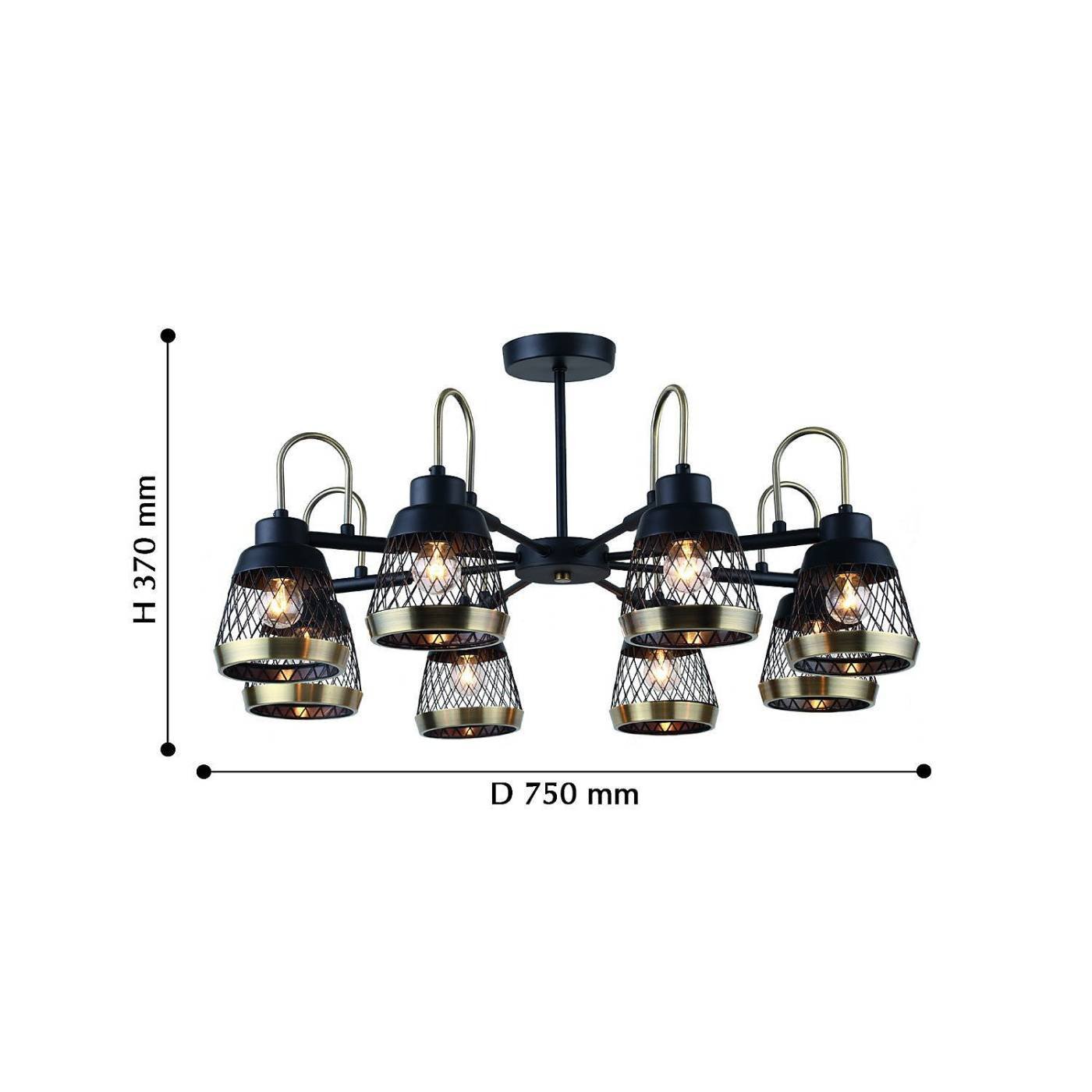 2346-8P Потолочная люстра F-Promo Entresol 2346-8P