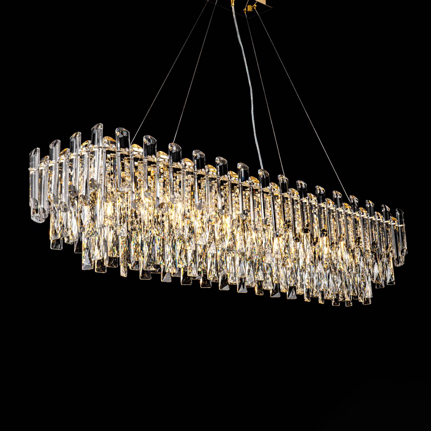 ML.7088.1200L GD Подвесная люстра ML Modelux ML.7088.1200L GD