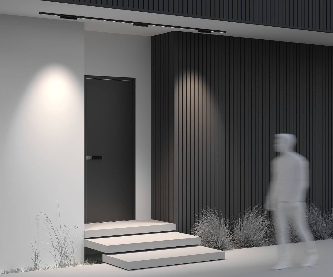 Трековый светильник Maytoni Points O-TR02-2-S-12WB4K