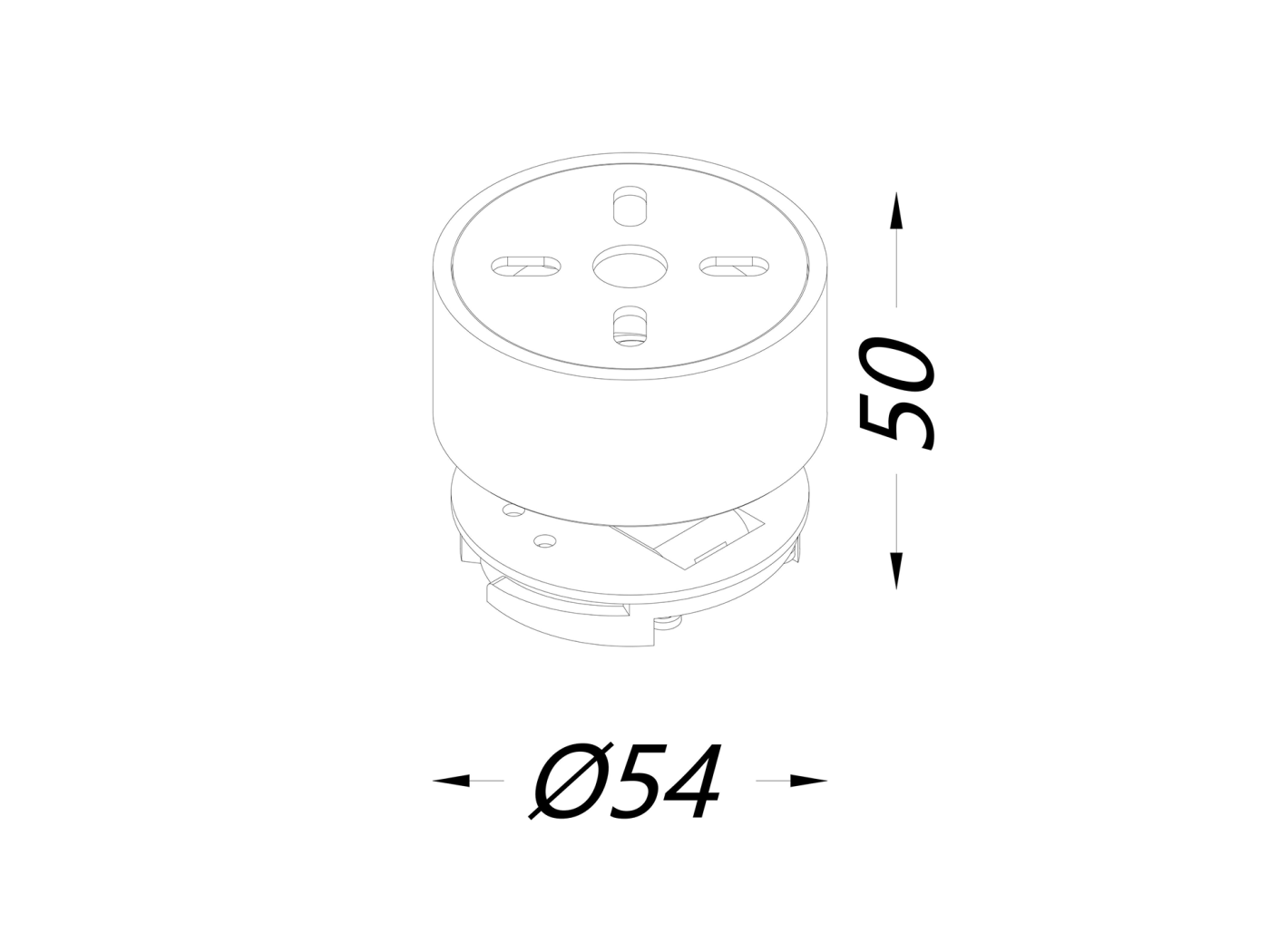 Сменное крепление M3 для светильников VILLY, SWG PRO 00-00004864