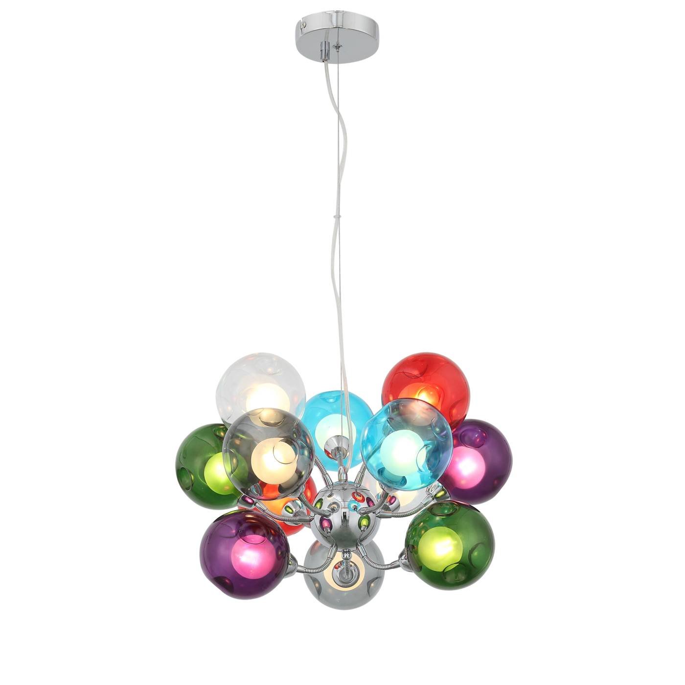 Люстра разноцветная Dualita SL431.153.12 ST Luce